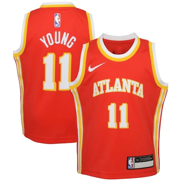 Attraktiv Trae Young Atlanta Hawks Nike Preschool Swingman Player Jersey Icon Edition Red für die Saison