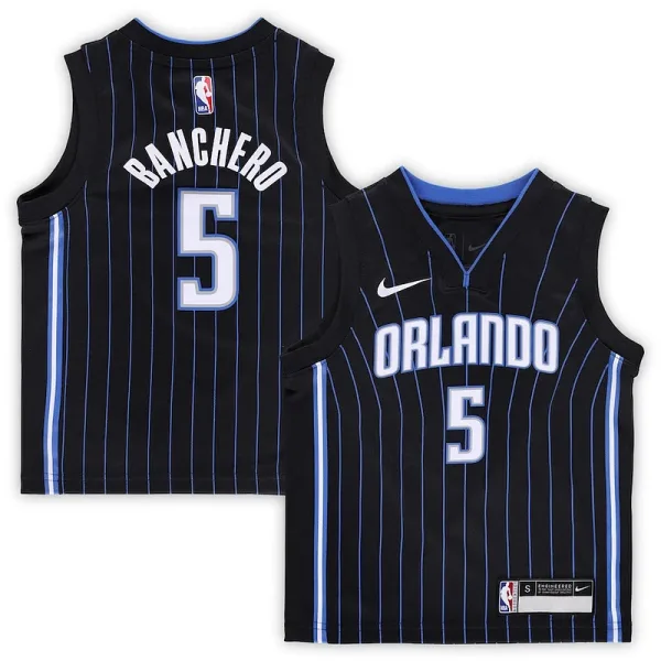 Beständiger Vielseitig Paolo Banchero Orlando Magic Nike Preschool Swingman Player Jersey Icon Edition Black für die Saison