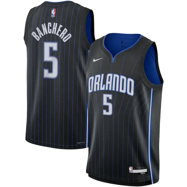 Leckeres Paolo Banchero Orlando Magic Nike Youth Swingman Jersey Icon Edition Black für die Saison