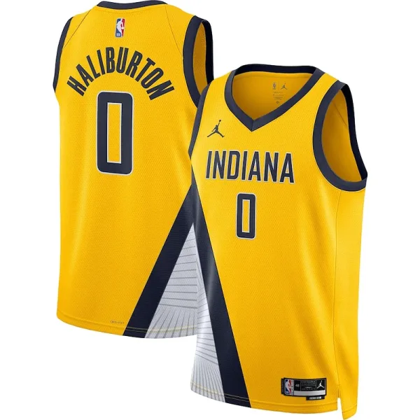 Praxisorientiert Schön Charmanter Tyrese Haliburton Indiana Pacers Jordan Brand Unisex Swingman Jersey Statement Edition Gold für die Saison