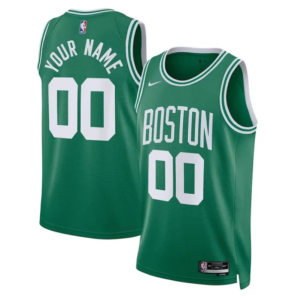 Elegant Boston Celtics Nike Unisex 2022/23 Swingman Custom Jersey Kelly Green Icon Edition für die Saison