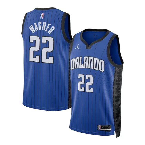Exquisit Attraktiv Franz Wagner Orlando Magic Jordan Brand Unisex Swingman Jersey Statement Edition Blue für die Saison